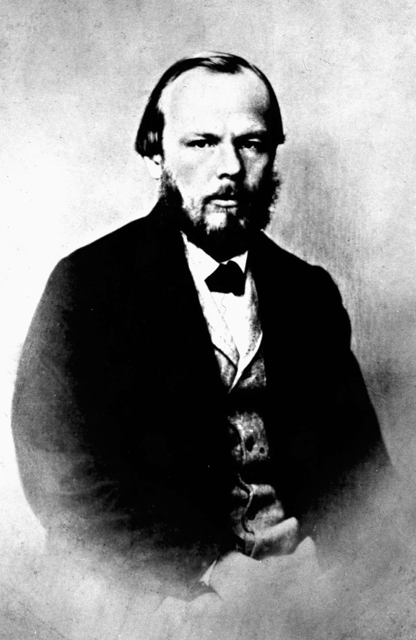Retrato de Dostoiévski. SD. final do século 19. de Unknown photographer