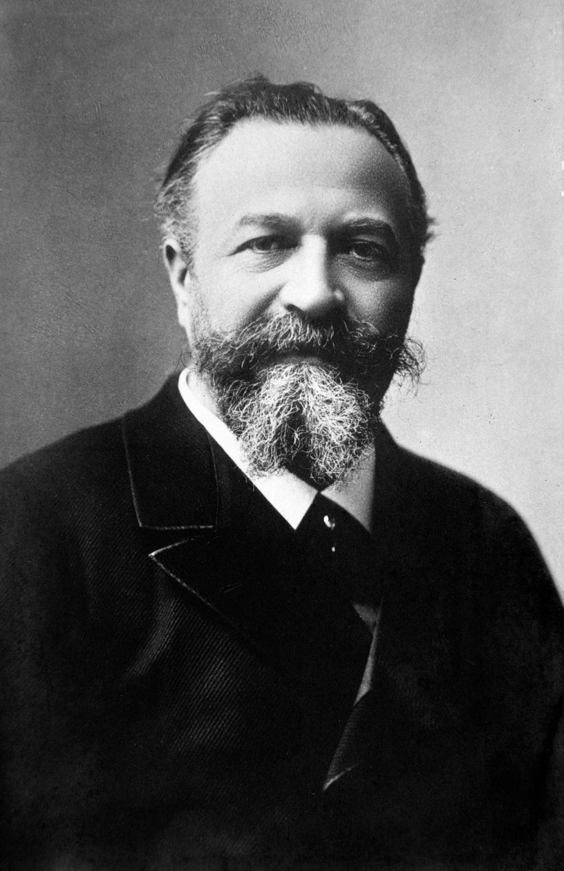 Retrato de Edouard Colonne (foto a p/b) de Unknown photographer