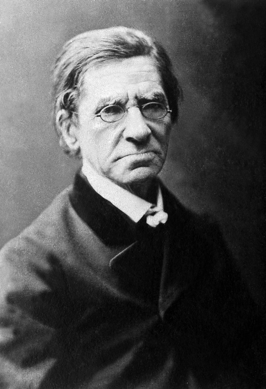 Retrato de Emile Littre (1801-1881), filólogo, médico e político francês. de Unknown photographer