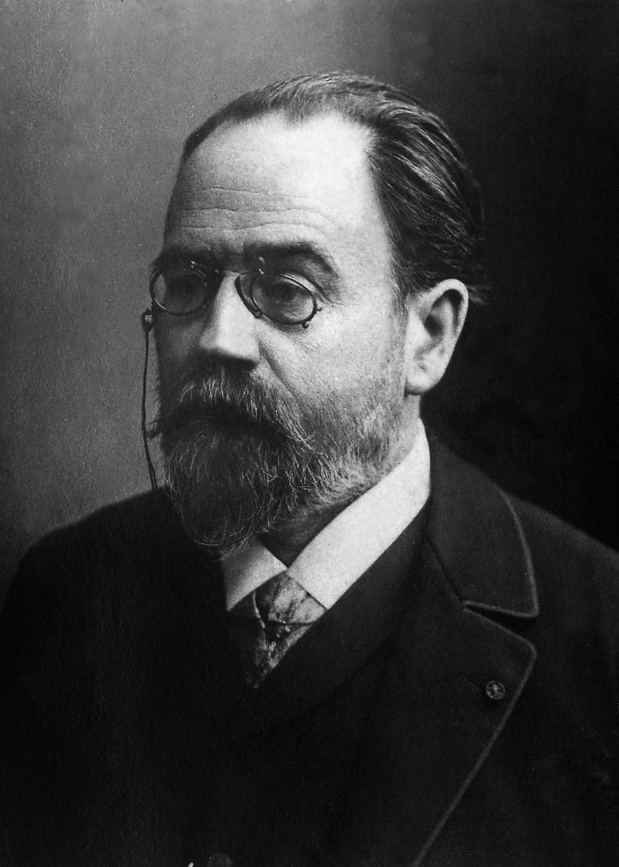 Retrato de Emile Zola de Unknown photographer