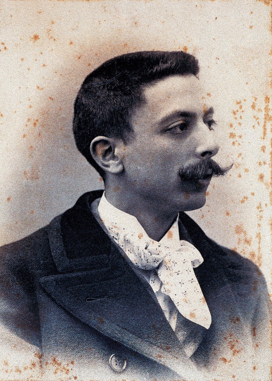 Retrato de Enrique Granados (1867-1916), em 1895, compositor e pianista espanhol. de Unknown photographer