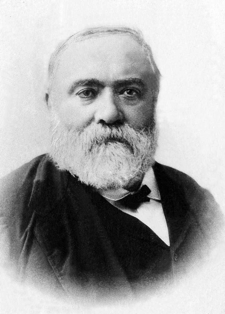 Retrato de Francisque Sarcey (1827-1899), jornalista francesa. de Unknown photographer