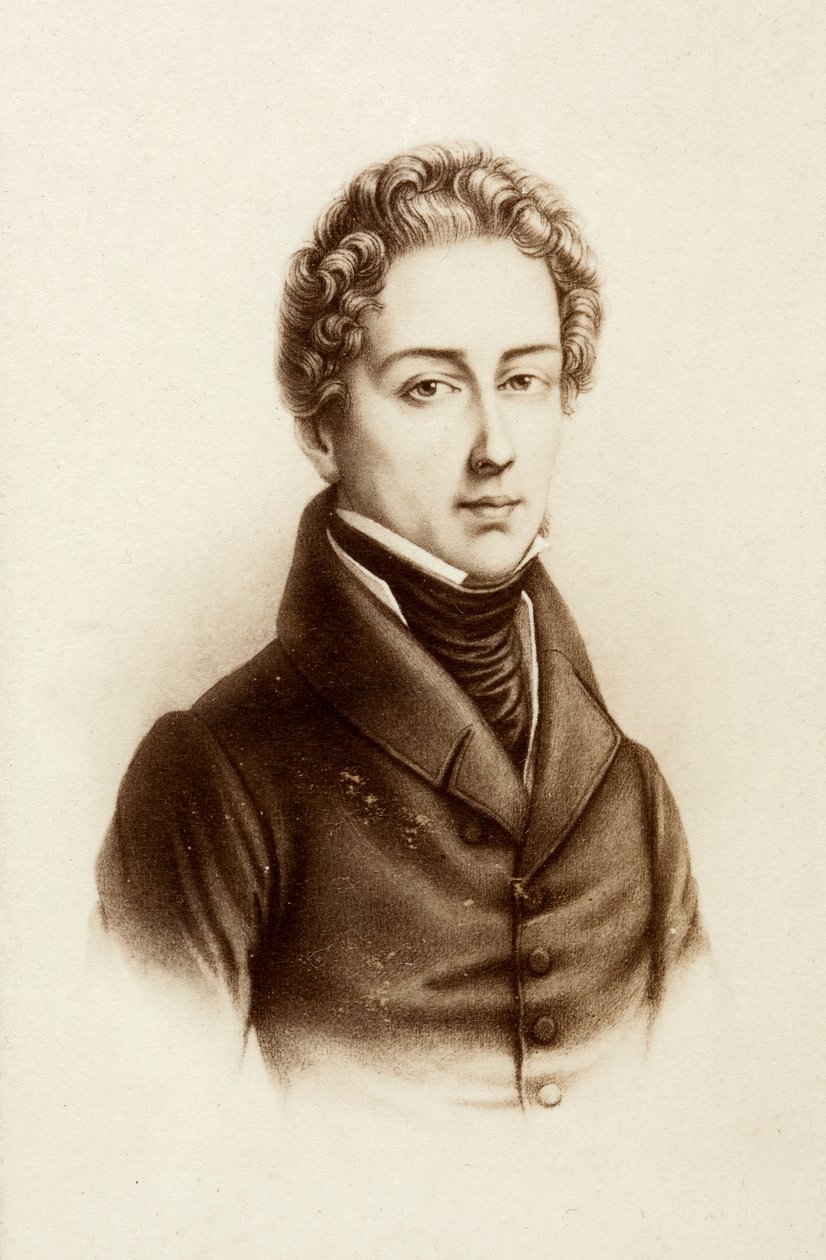 Retrato de Frédéric Chopin de Unknown photographer