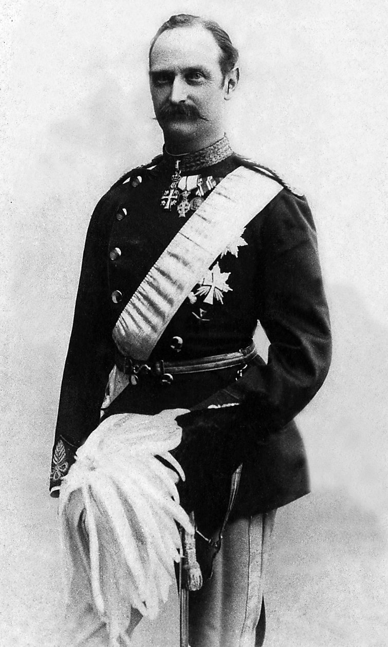 Retrato de Frederic von Oldenburg (1843-1912) conhecido como Frederic VIII, Rei da Dinamarca de 1906 a 1912. de Unknown photographer
