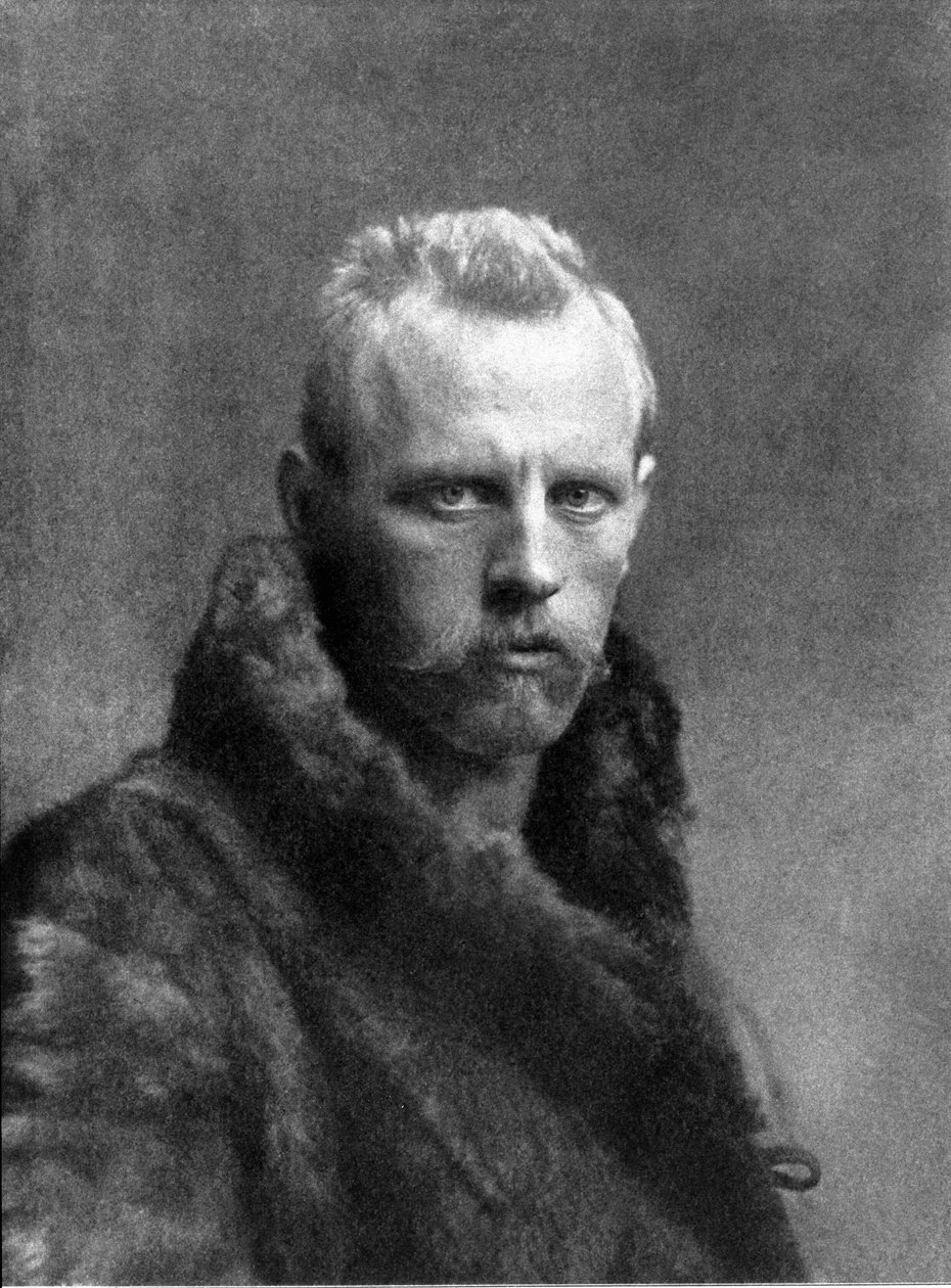 Retrato de Fridtjof Nansen (1861-1930), Norwegian Explorer de Unknown photographer