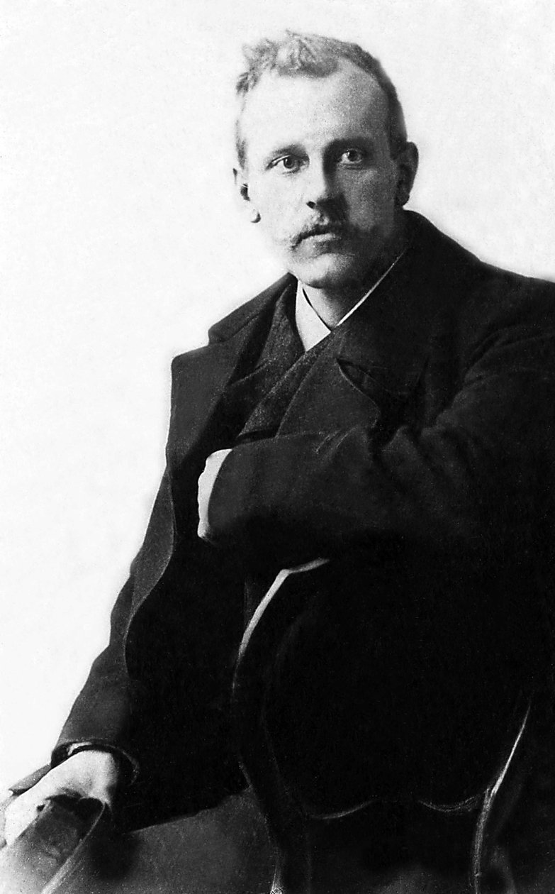 Retrato de Fridtjof Nansen (1861-1930), explorador e zoólogo norueguês. de Unknown photographer