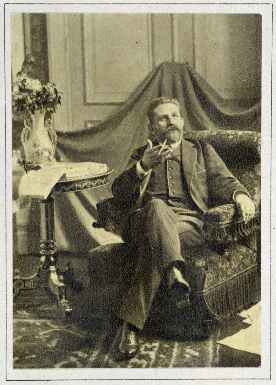 Retrato do General Georges Boulanger (1837 - 1891). de Unknown photographer