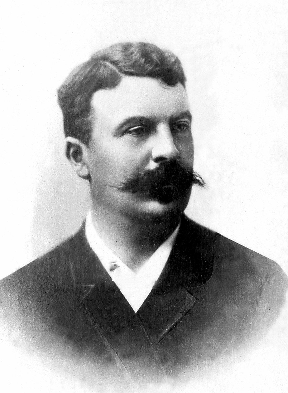 Retrato de Guy de Maupassant (1850-1893), escritor francês. de Unknown photographer