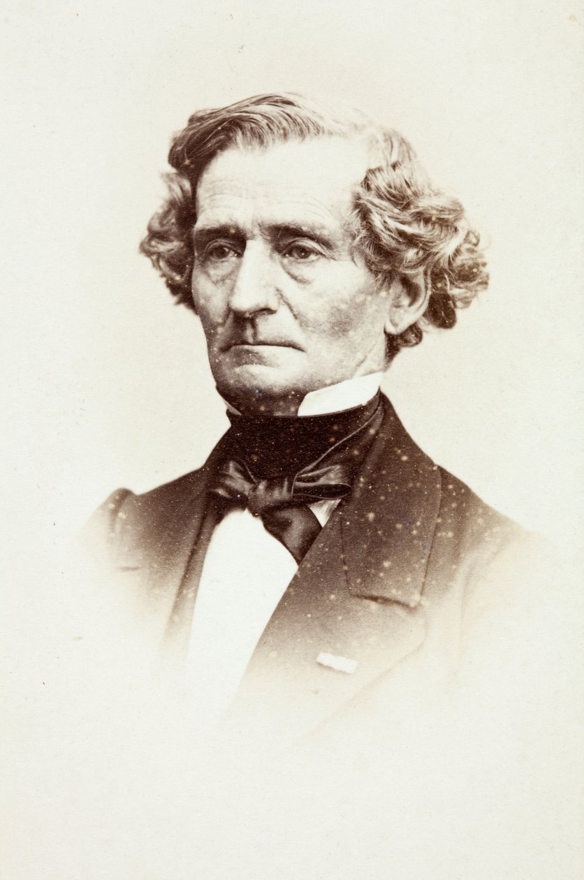 Retrato de Hector Berlioz de Unknown photographer
