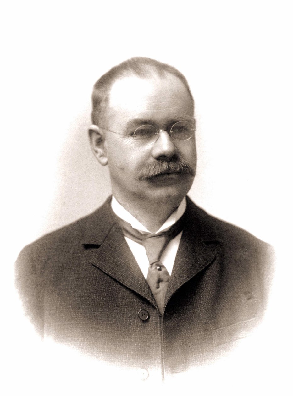Retrato de Hermann Hollerith (1860-1929), estatístico americano. de Unknown photographer