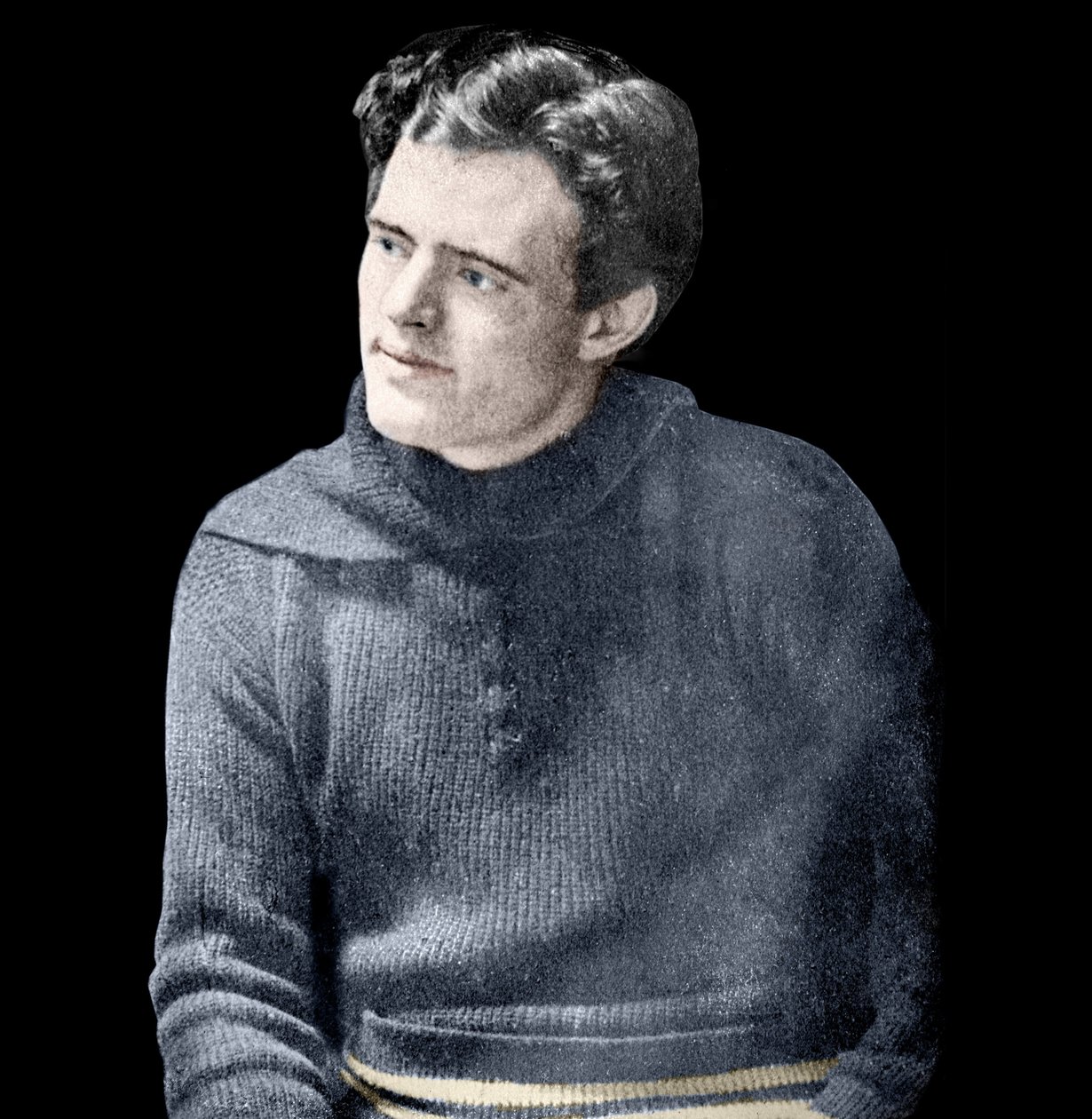 Retrato de Jack London (1876-1916), romancista americano. de Unknown photographer