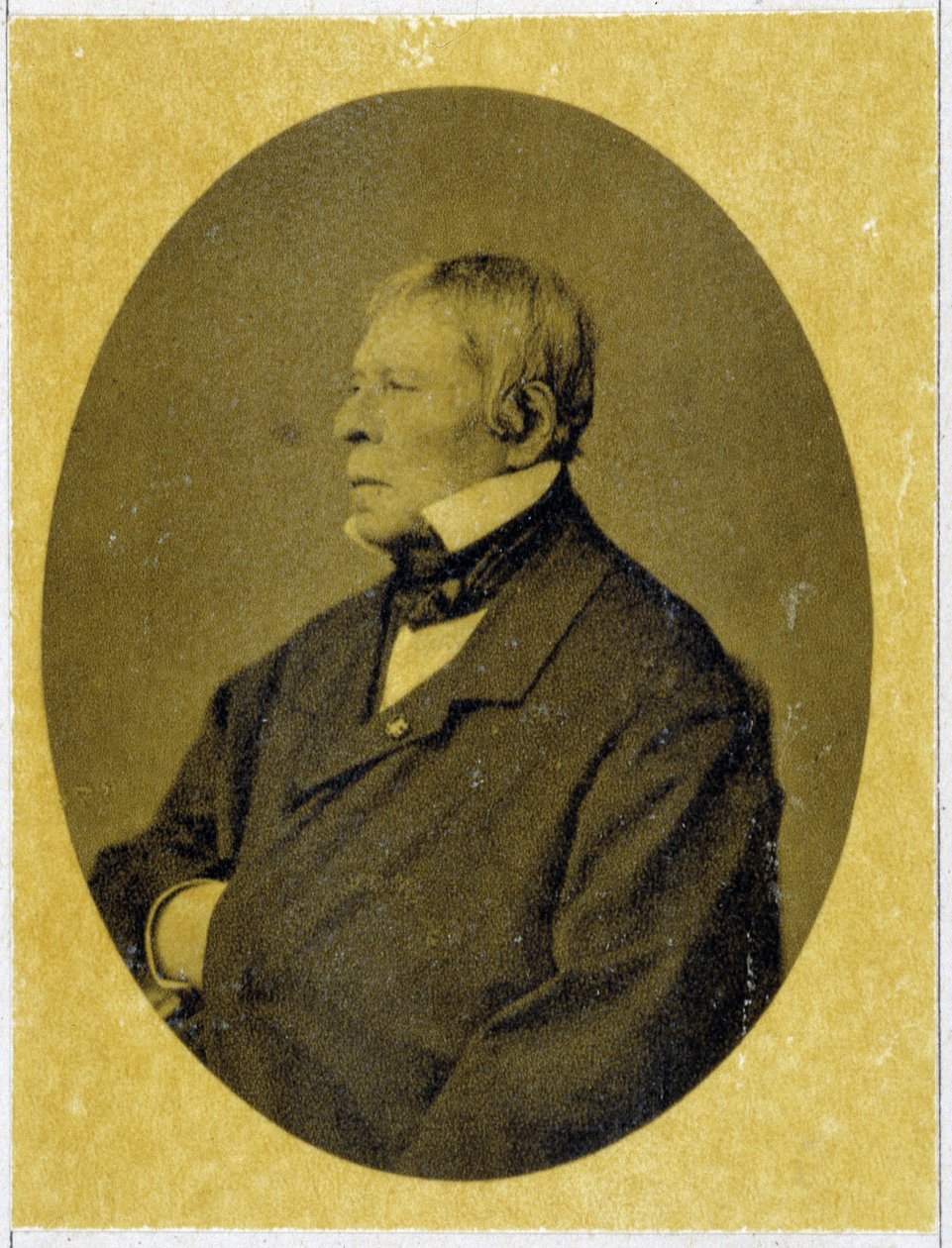 Retrato de Jean Auguste Dominique Ingres (1780 - 1867) em 1841. de Unknown photographer