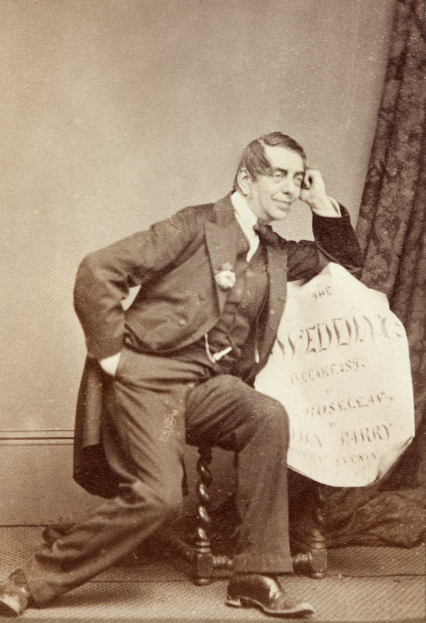 Retrato de John Parry de Unknown photographer