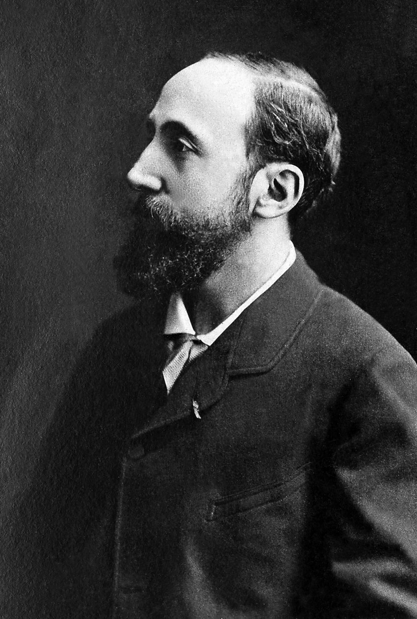 Retrato de Jules Claretie (1840-1888), romancista francês. de Unknown photographer