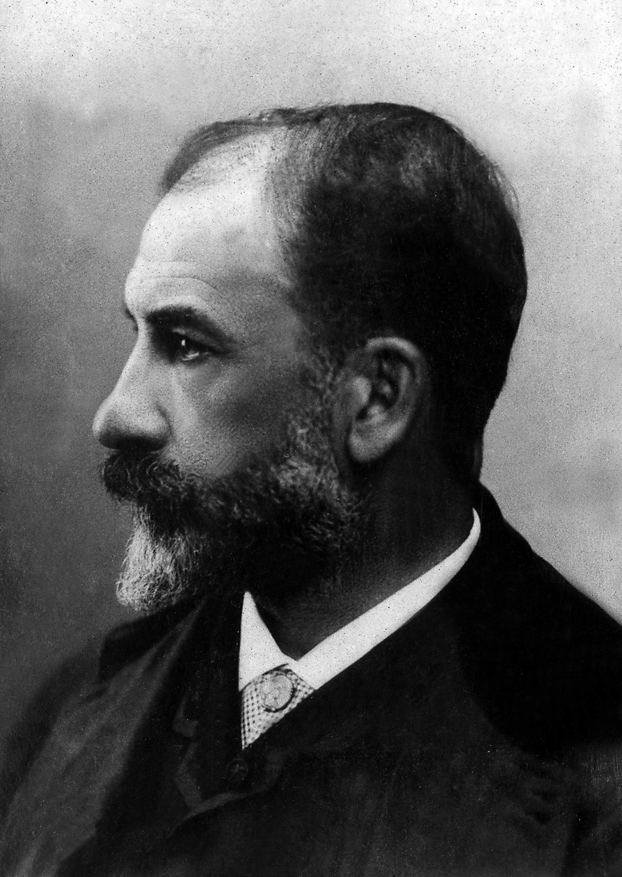 Retrato de Leon Joseph Florentin Bonnat (1833-1922), pintor acadêmico francês. de Unknown photographer