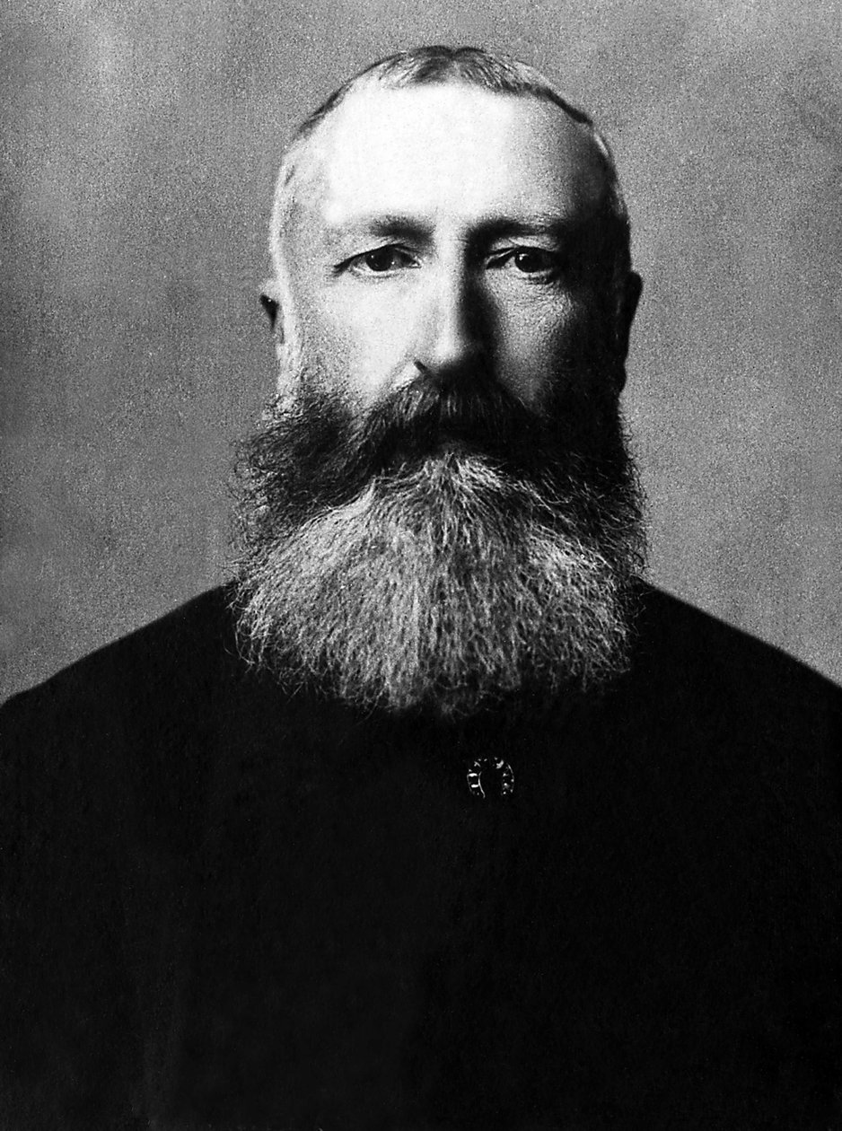 Retrato de Leopoldo II da Bélgica (1835-1909), Rei dos Belgas de 1865 a 1909. de Unknown photographer