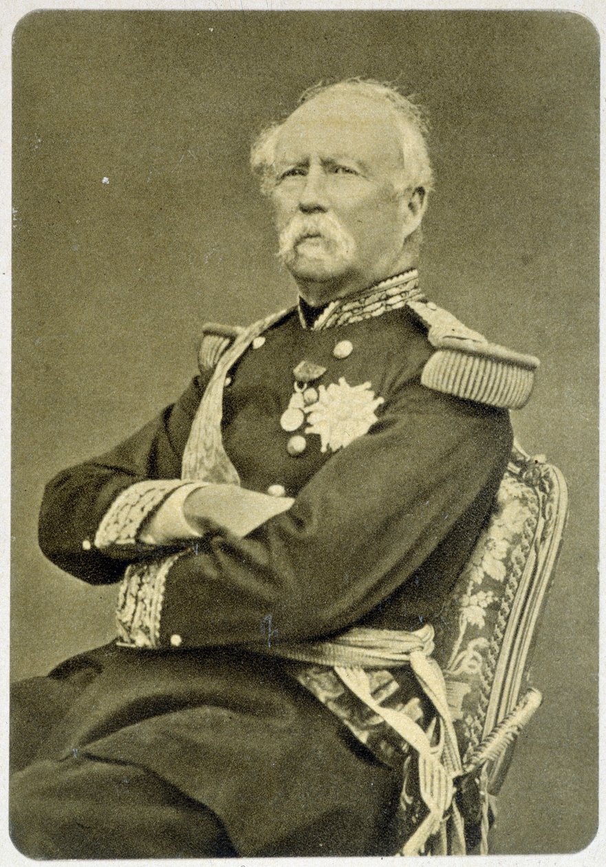 Retrato de Mac Mahon entre 1865 e 1875. de Unknown photographer