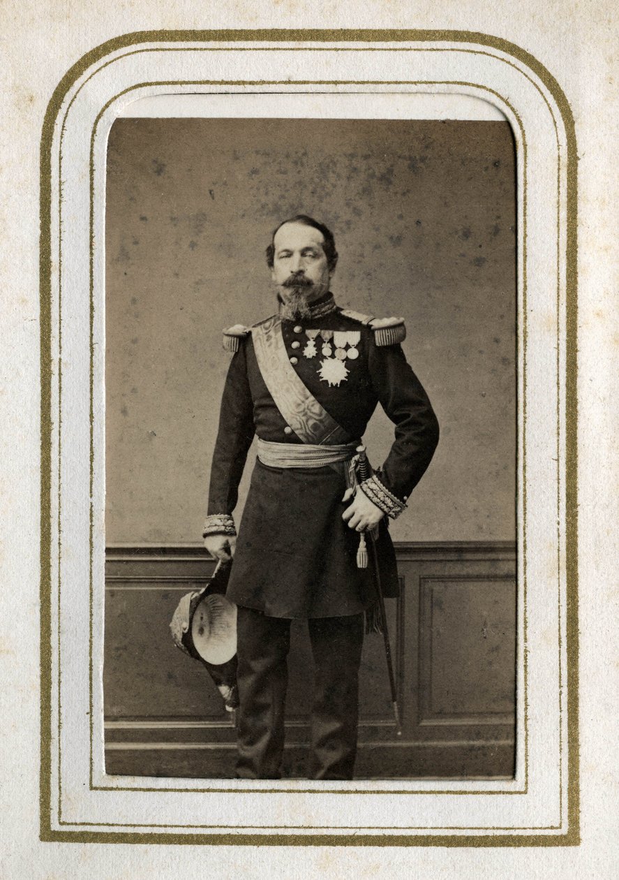 Retrato de Napoleão III (Louis-Napoleão Bonaparte) (20 de abril de Unknown photographer