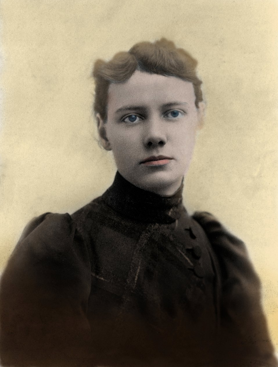 Retrato de Nellie Bly (Elizabeth Jane Cochrane) 1864-1922 Jornalista americana de Unknown photographer