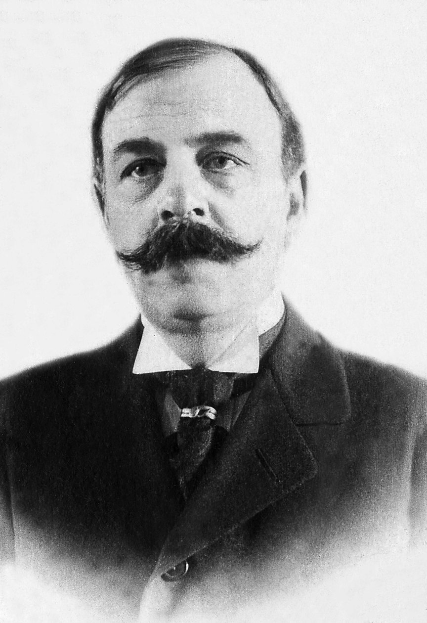 Retrato de Octave Mirbeau (1848-1917), escritor romancista francês. de Unknown photographer