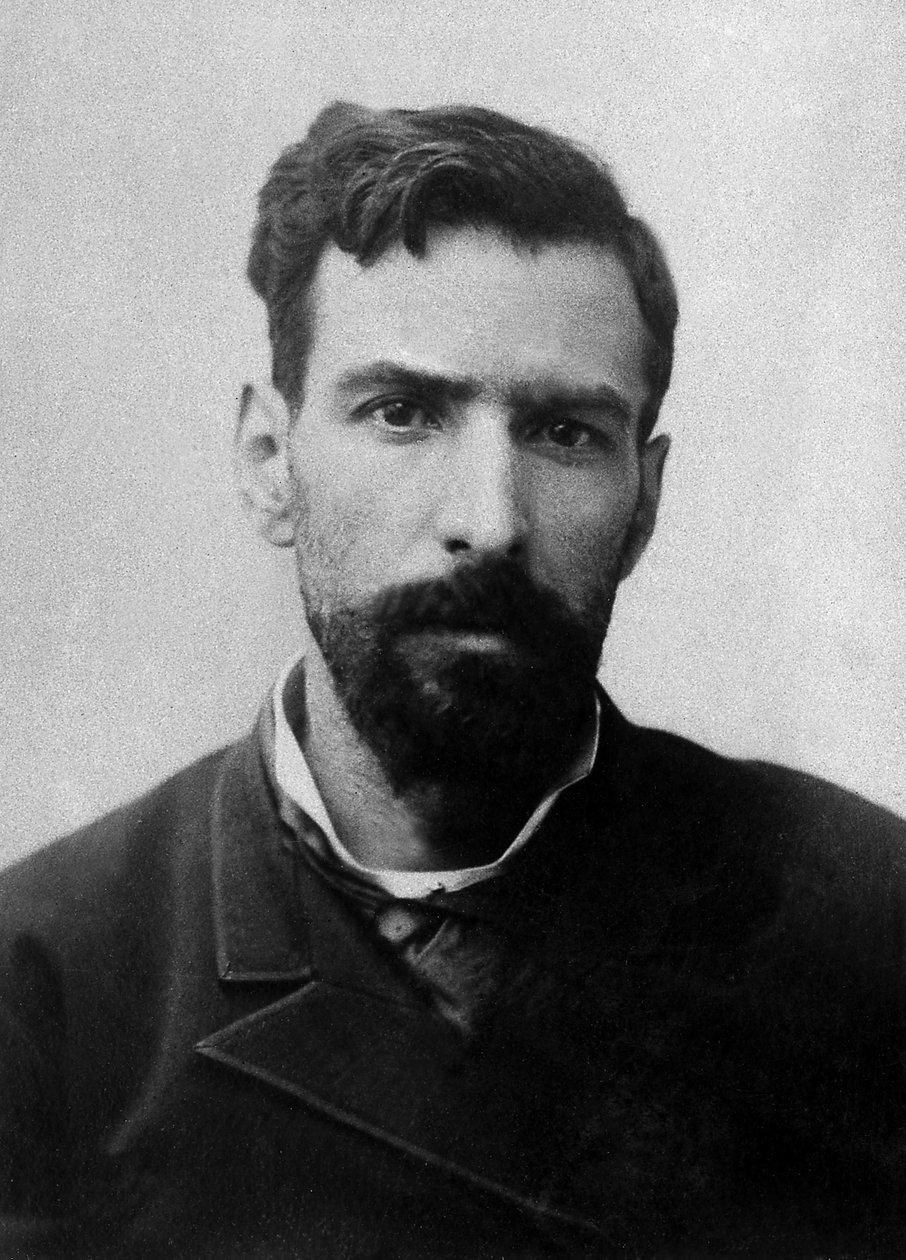Retrato de Pierre Savorgnan de Brazza (1852-1905), de origem italiana, explorador francês na África Equatorial. de Unknown photographer