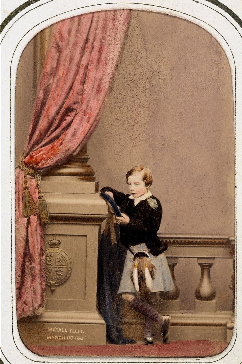 Retrato do Príncipe Leopoldo de Inglaterra, Duque de Albany de Unknown photographer