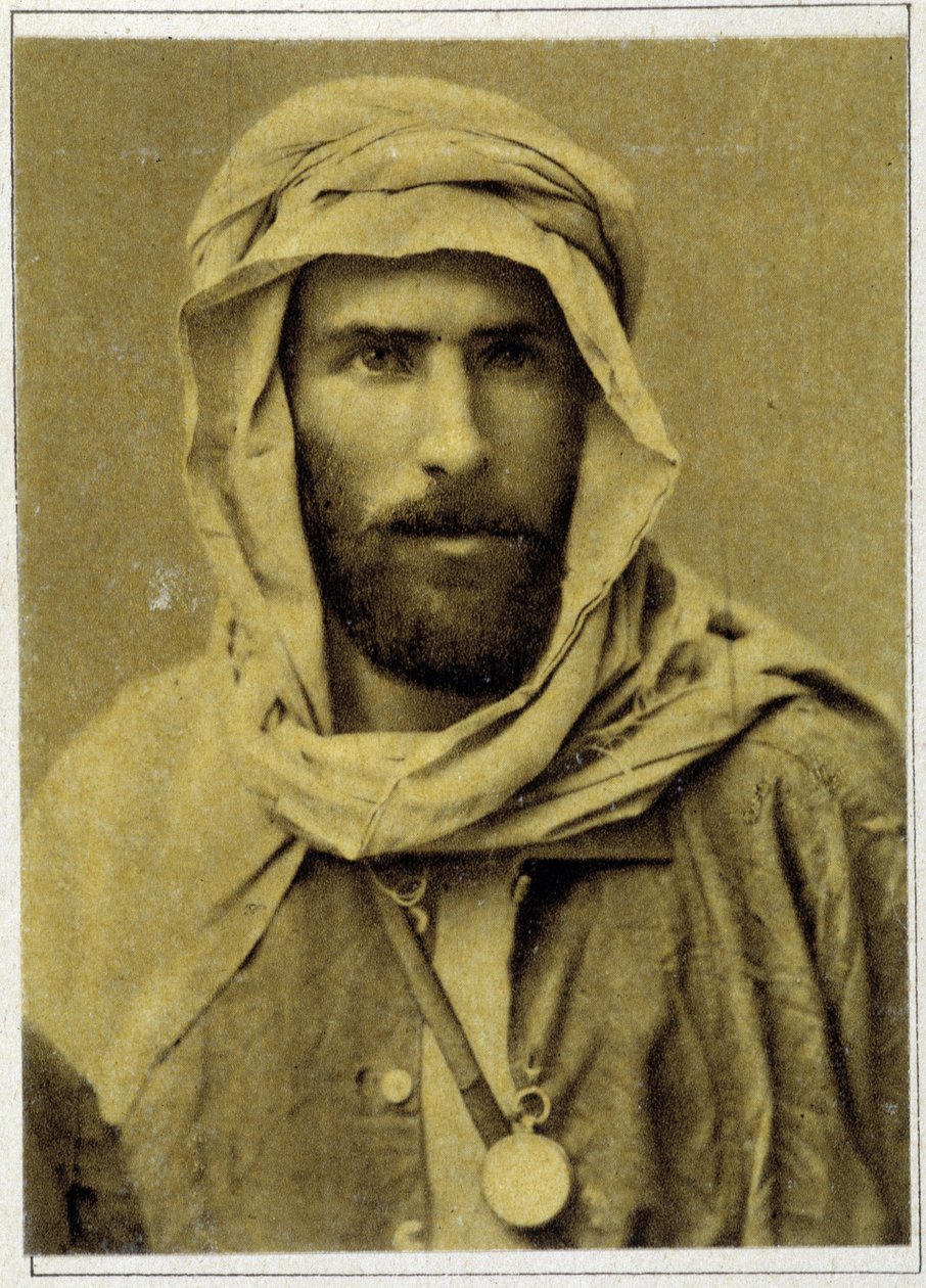 Retrato de Savorgnan de Brazza em 1882. de Unknown photographer