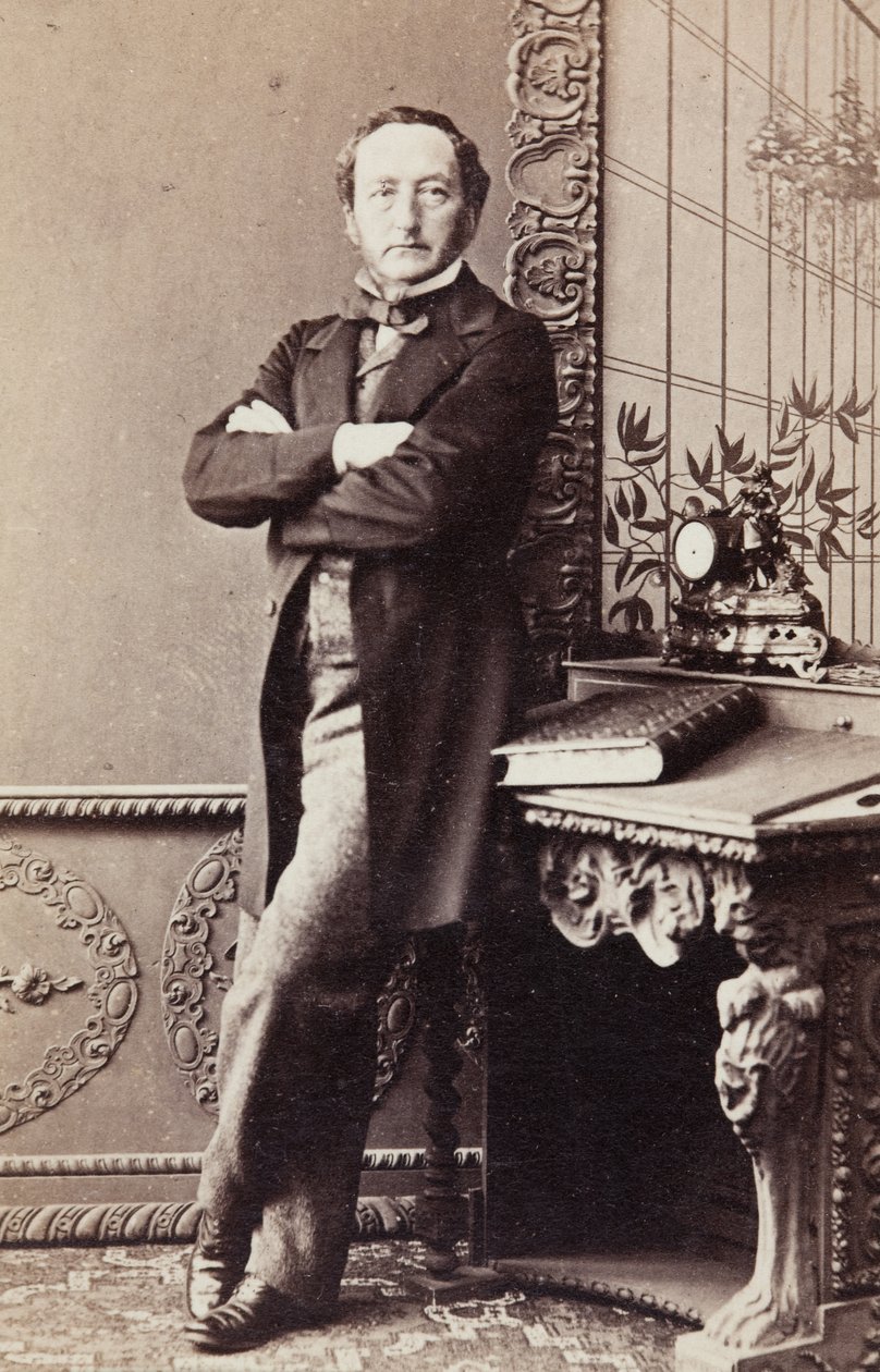 Retrato de Sigismond Thalberg de Unknown photographer