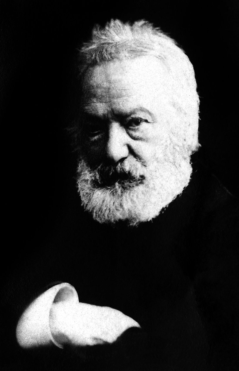 Retrato de Victor Hugo (1802-1885), romancista francês. de Unknown photographer