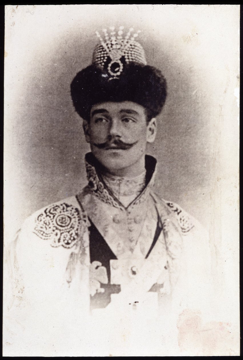 Retrato de Youssoupov, final do século XIX de Unknown photographer