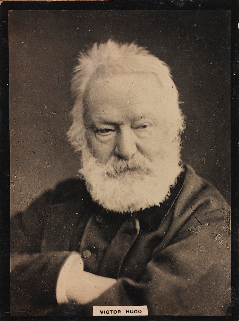 Retrato do escritor francês Victor Hugo (1802-1885) de Unknown photographer