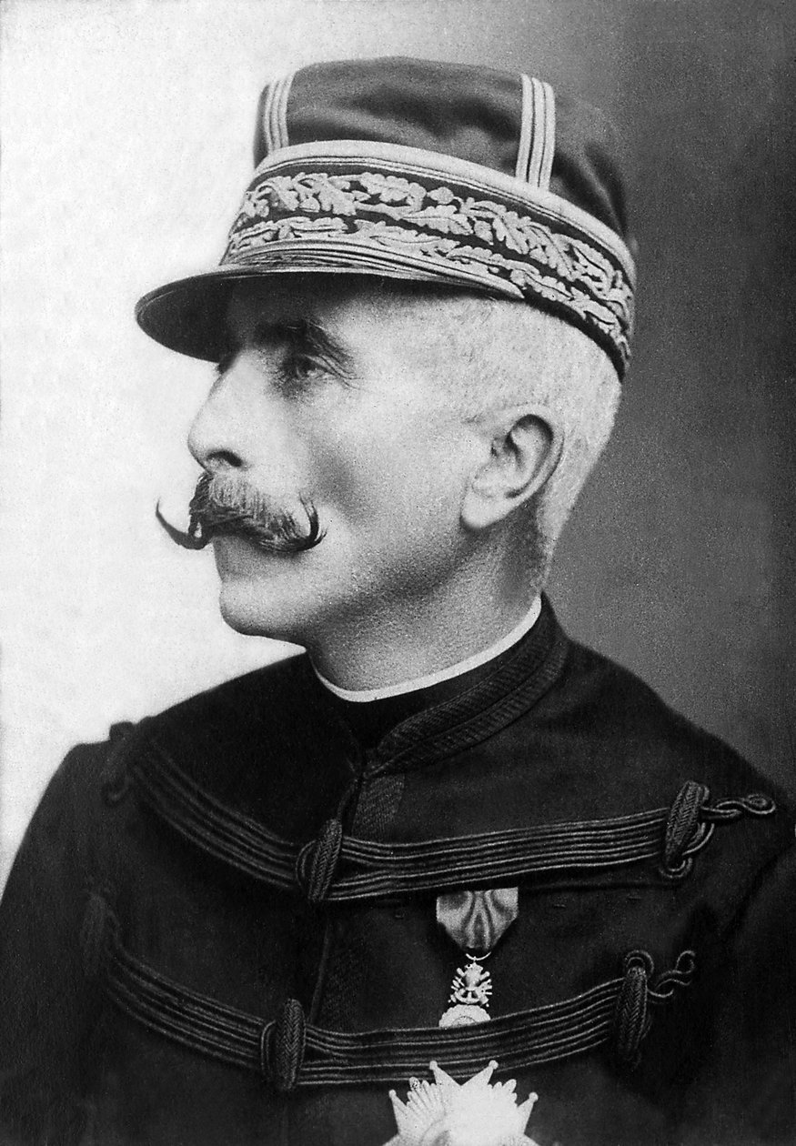 Retrato do Marquês Gaston Alexandre Auguste de Galliffet (1830-1909), General da Armee francesa. de Unknown photographer