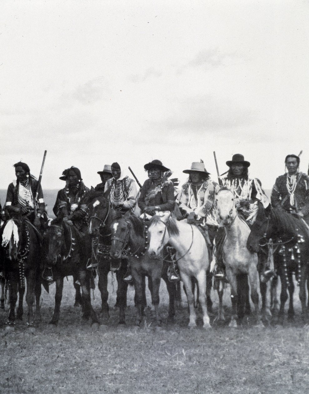 Índios das pradarias, Canadá, final do século XIX. de Unknown photographer