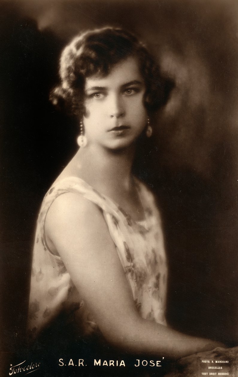 Princesa Maria José (1906-2001) de Unknown photographer
