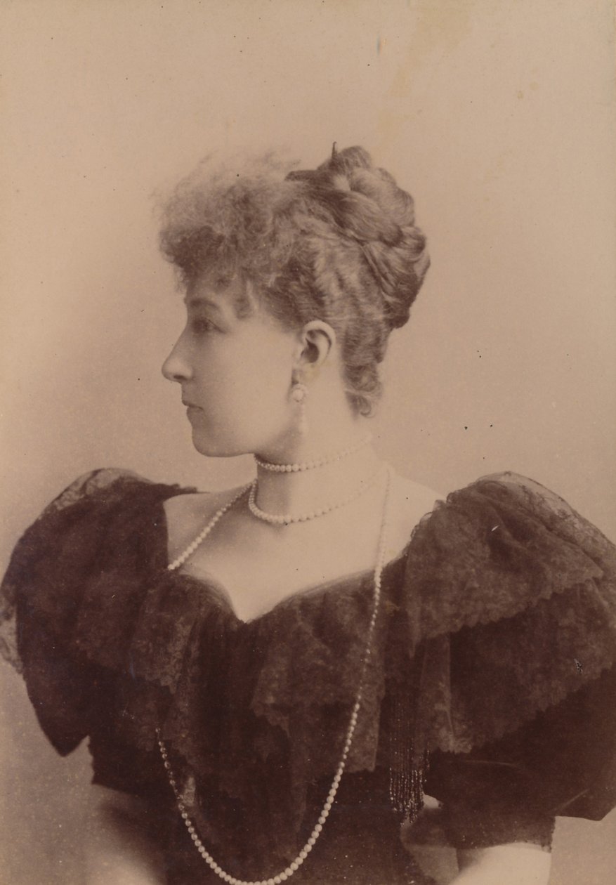 Princesa Stéphanie Clotilde Louise Herminie Marie Charlotte da Bélgica (21 de maio de 1864 - 23 de agosto de 1945) de Unknown photographer
