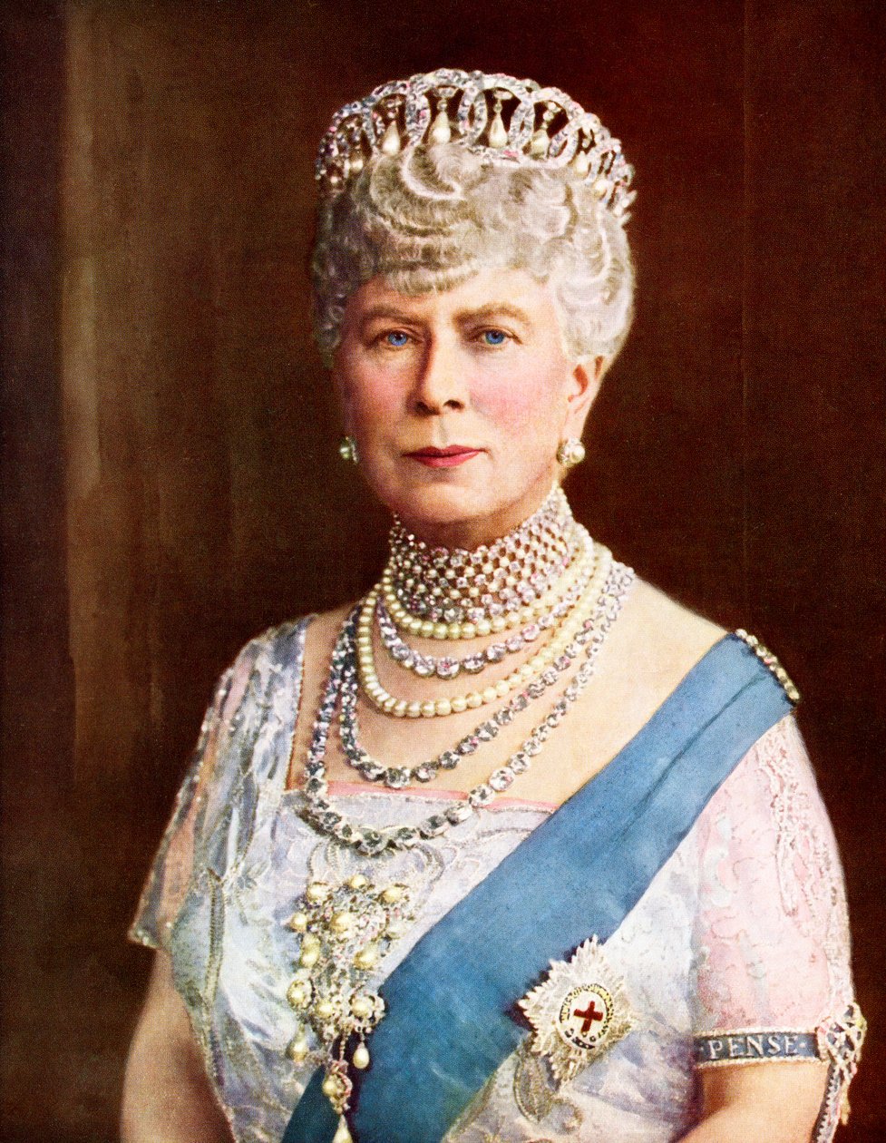 Rainha Maria, consorte do Rei Jorge V, Maria de Teck, Vitória Maria Augusta Louise Olga Pauline Claudine Agnes de Unknown photographer