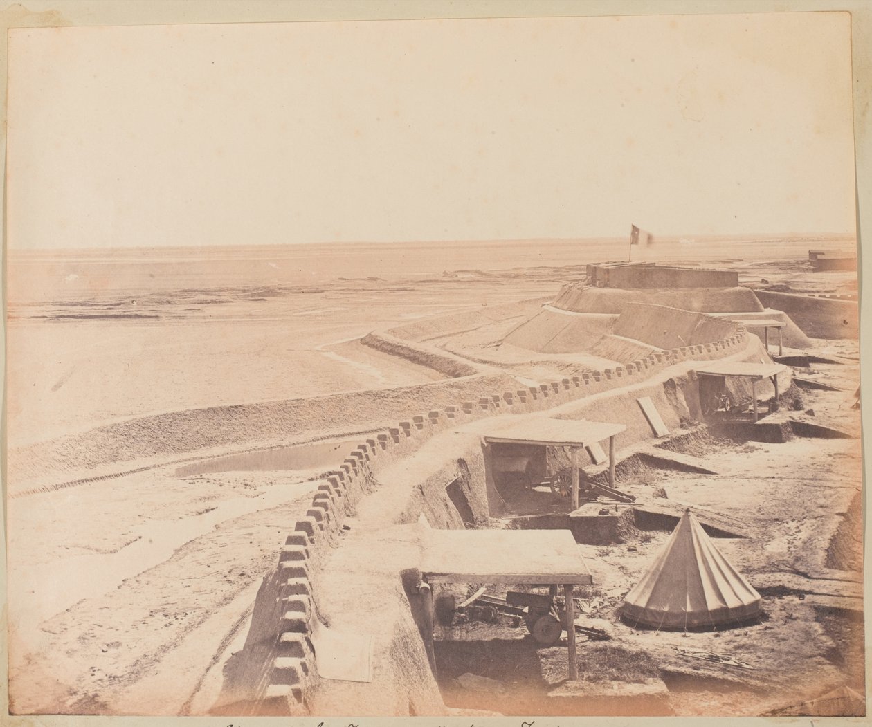 Forte Taku, China de Unknown photographer