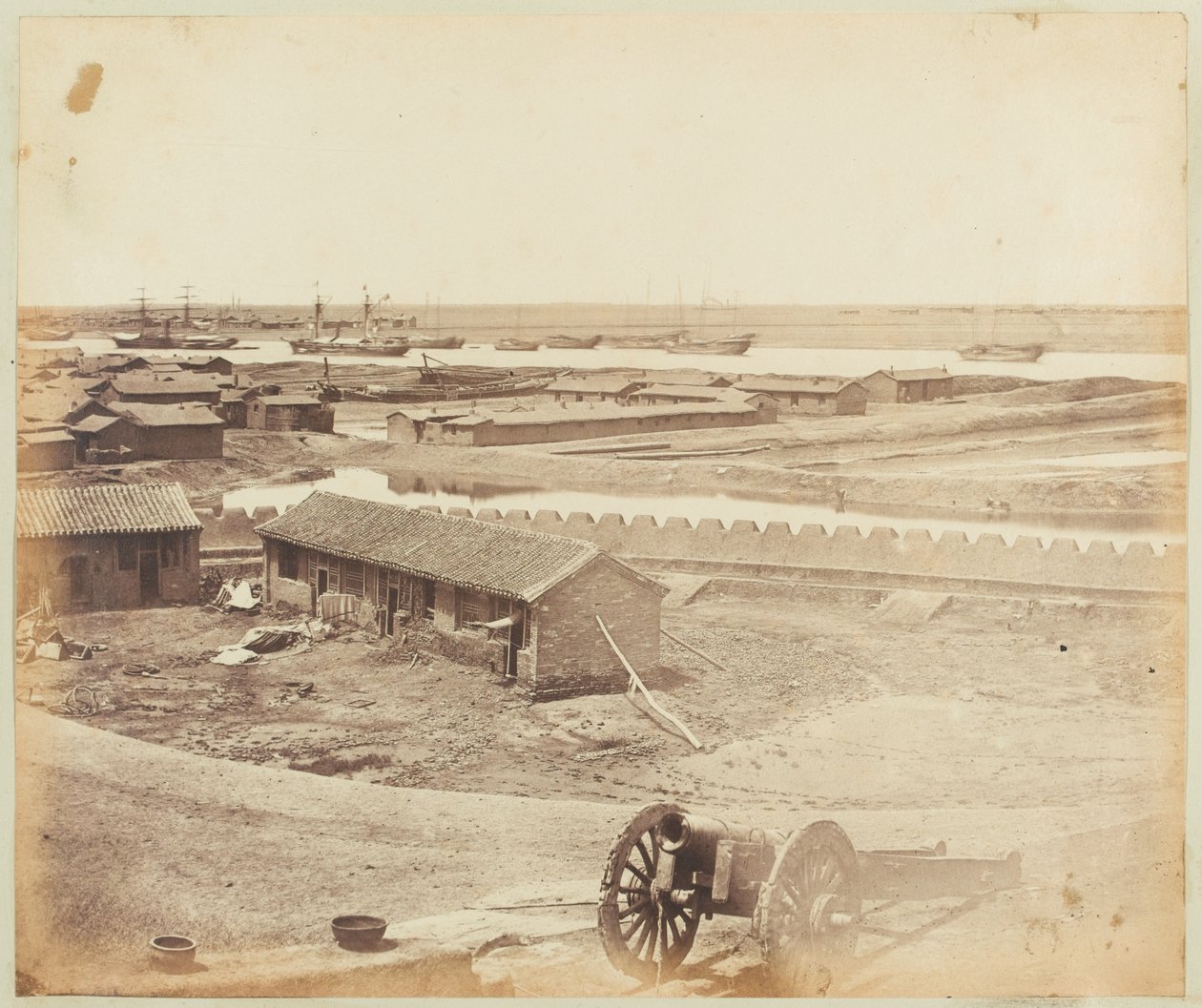 Forte Taku, China, 1860 de Unknown