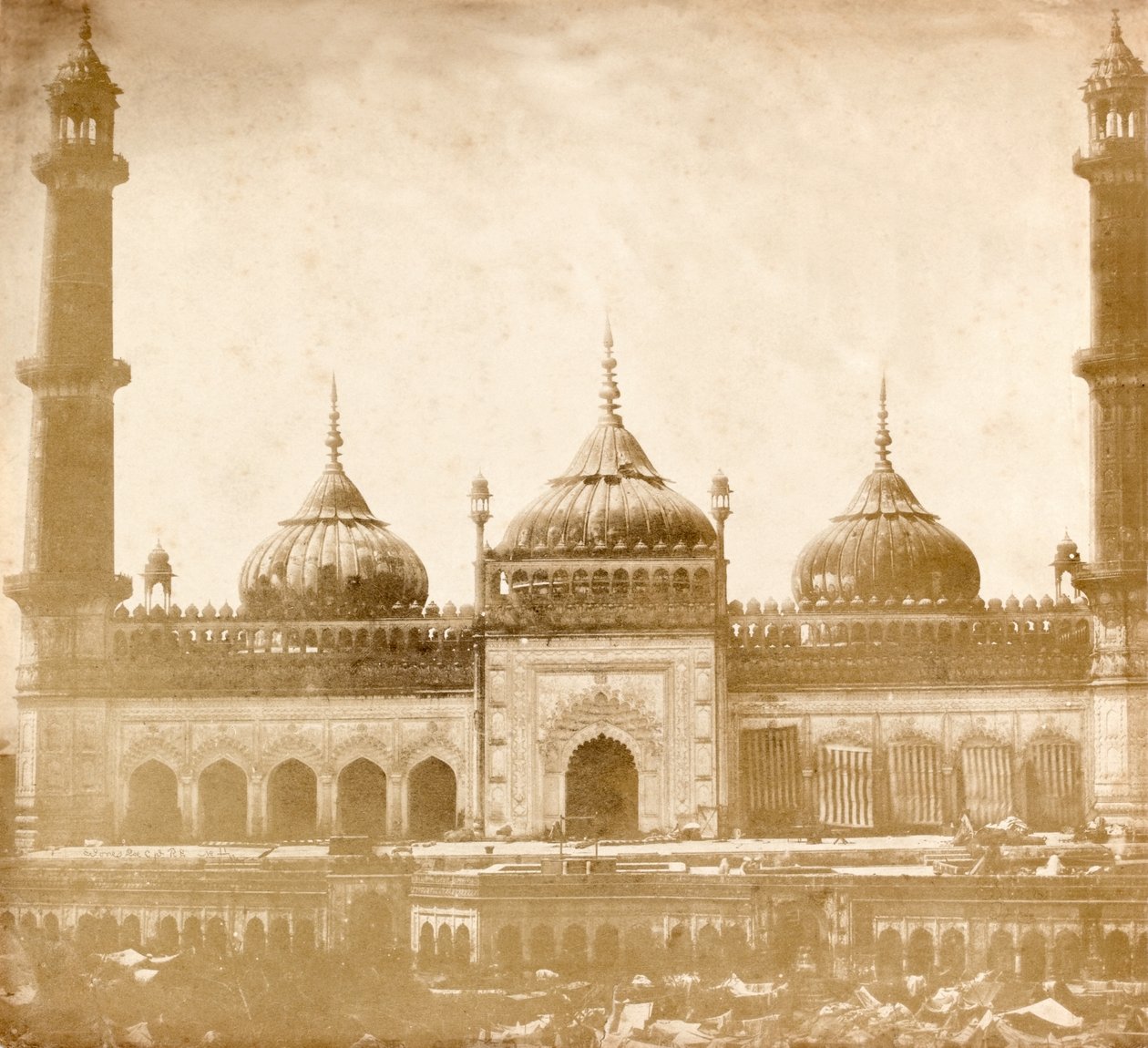 A Grande Imambara, Lucknow, Índia de Unknown photographer