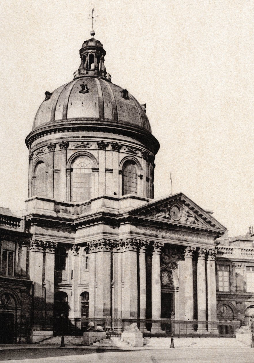 The Institut de France (1662-1688) (College of Quatre-Nations) de Unknown photographer