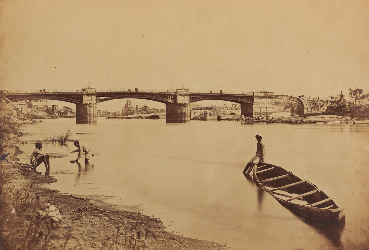 A Ponte de Ferro, Lucknow de Unknown photographer