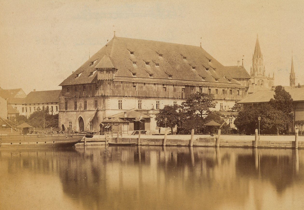 O Palácio do Conselho em Constança de Unknown photographer