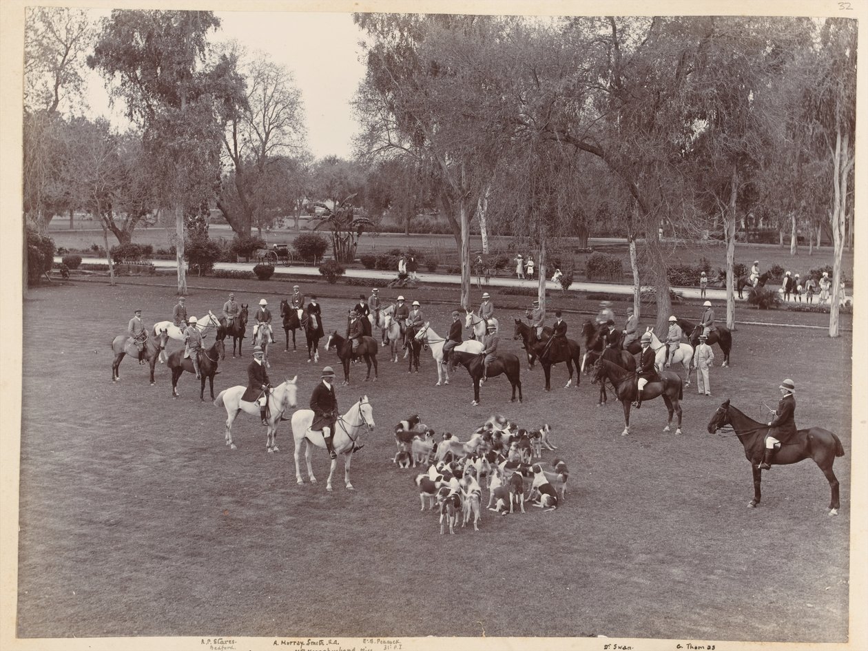A Caça ao Vale de Peshawar de Unknown photographer