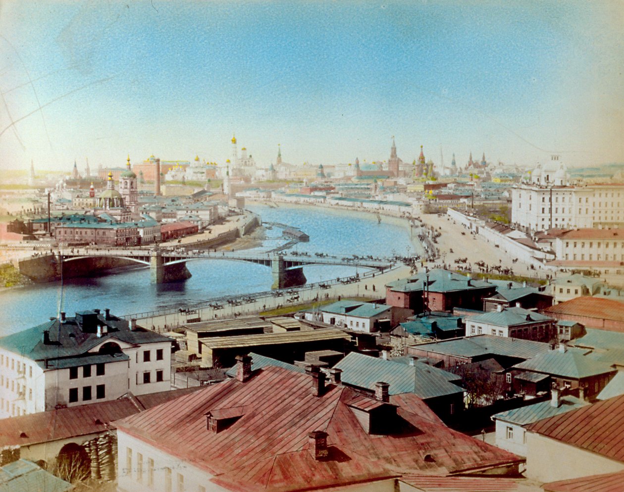 Vista de Moscovo de Unknown photographer
