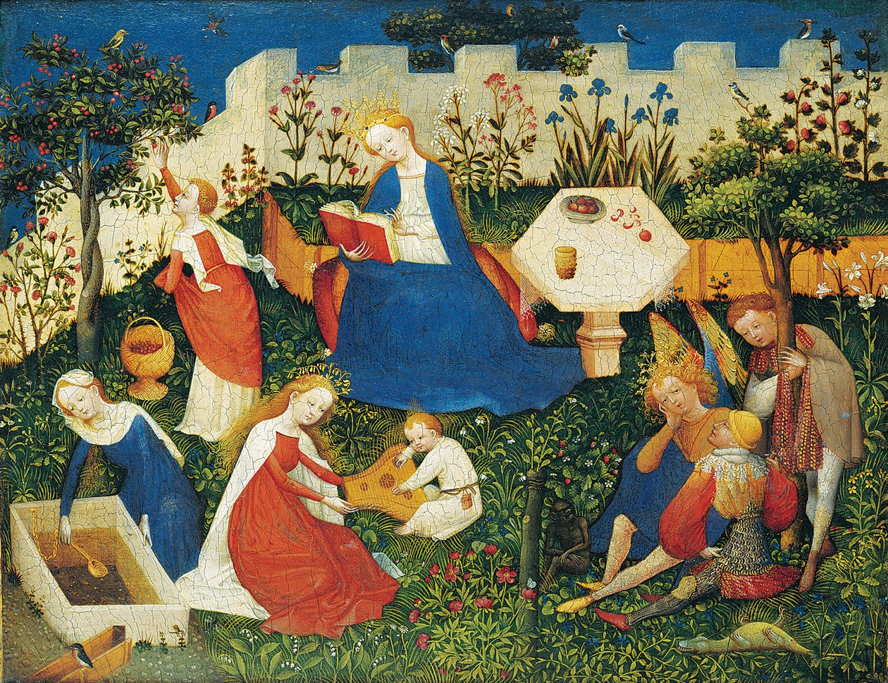 O Paradiesgärtlein, cena de Upper Rhenish Master