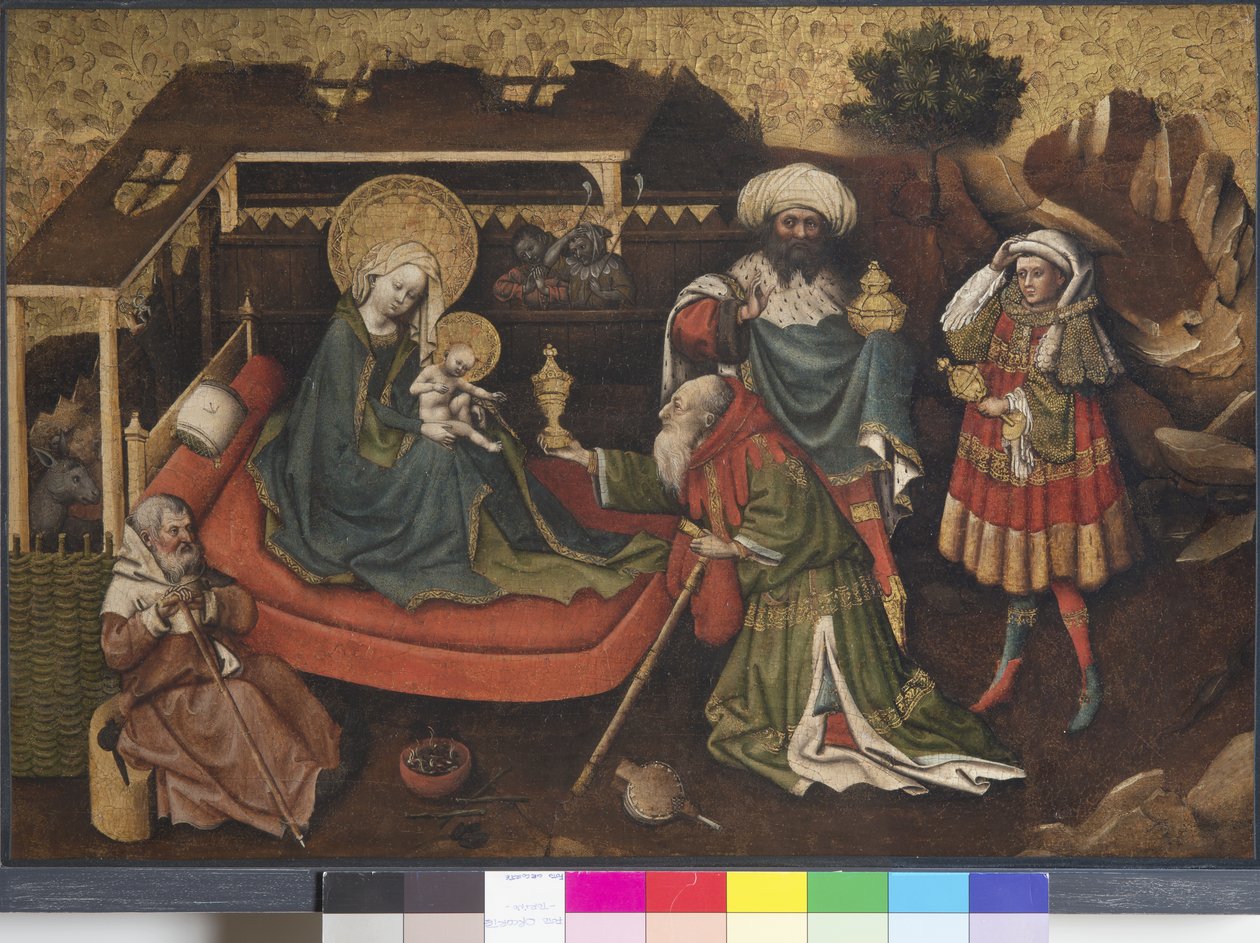 Adoração dos Magos de Upper Rheinish Master