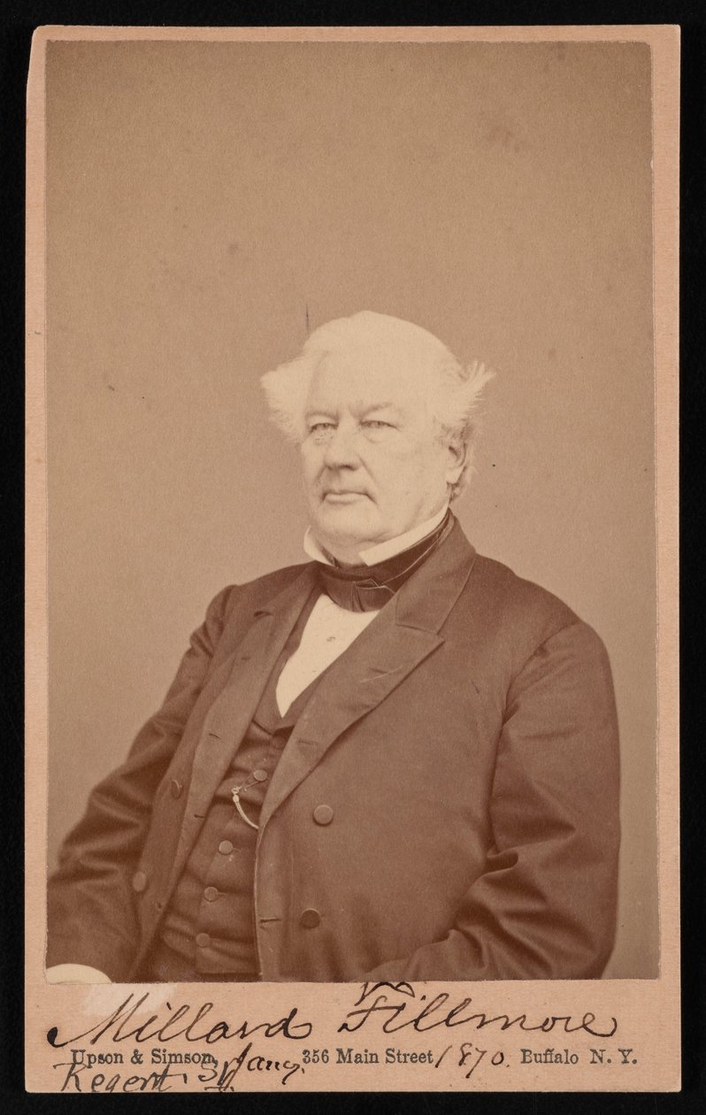 Retrato de Millard Fillmore 1800-1874, 4 de janeiro de 1870. de Upson and Simson