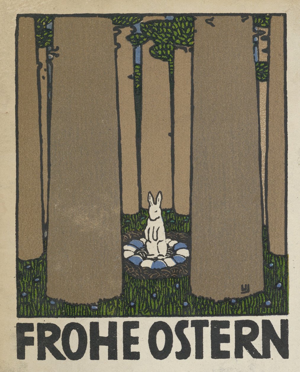 Feliz Páscoa Feliz Páscoa, 1908. de Urban Janke