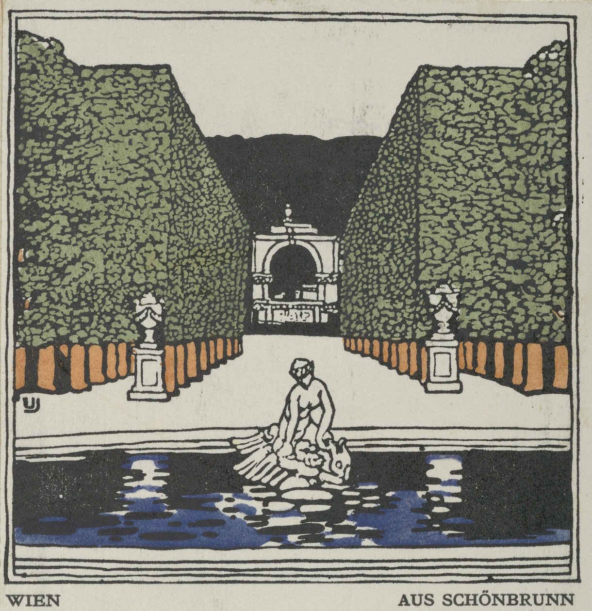Viena: De Schönbrunn, 1908. de Urban Janke
