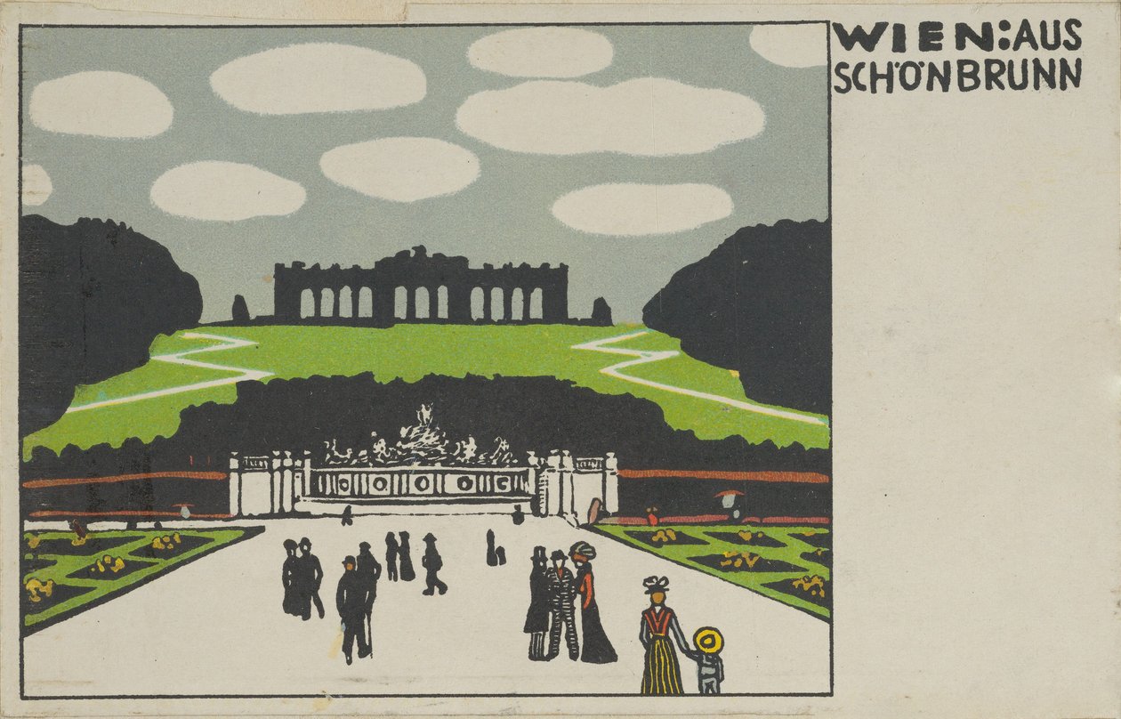 Viena: De Schönbrunn Viena: De Schönbrunn, 1908. de Urban Janke